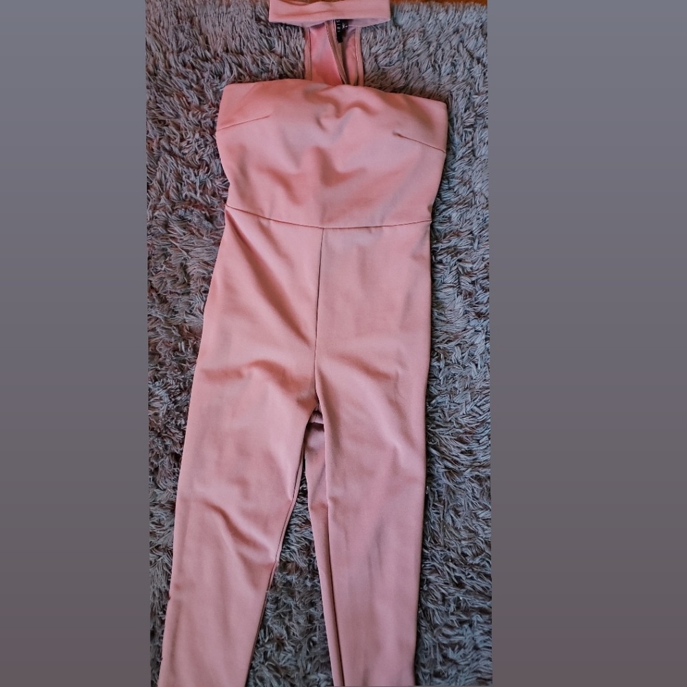 Strapless jumpsuit
